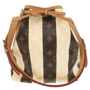 Louis Vuitton Monogram Rayeur Beige Brown Shoulder Bag LV